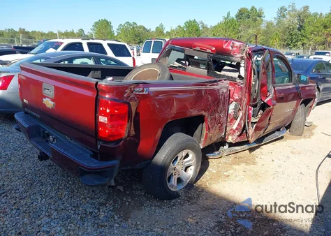 2016 Chevrolet Silverado 1500 2Lt из США, поврежденный, VIN 1GCVKREC9GZ153666